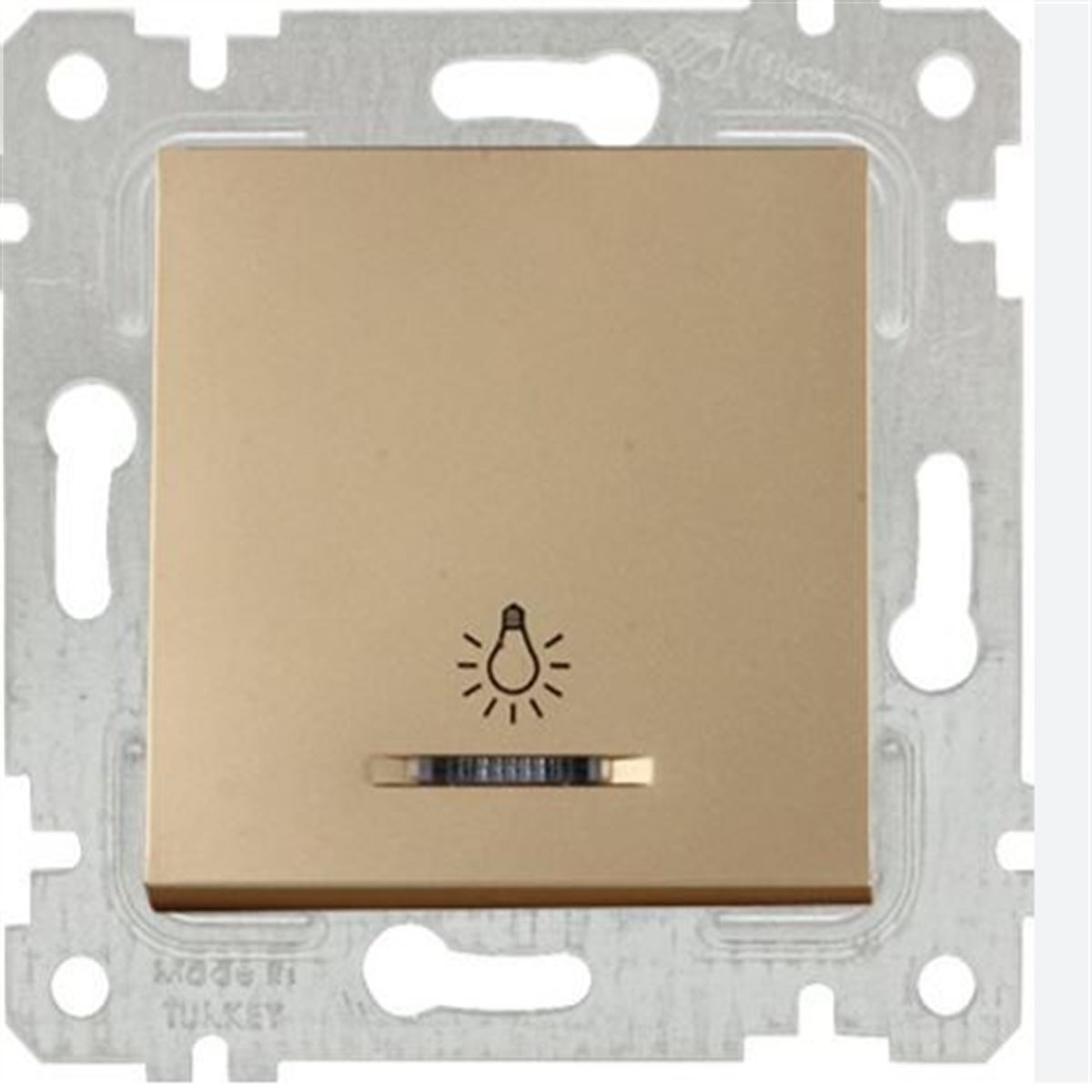 RİTA MEK TUŞ IŞIKLI ÇAĞIRMA(220V)(VİDALI) DORE 1